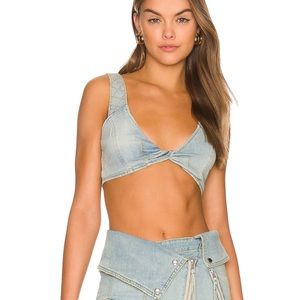 Rent The Runway Retrofete Jean Top